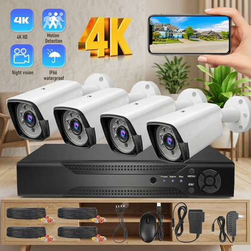 Kit 4ch 265 - 4ch, 5mp