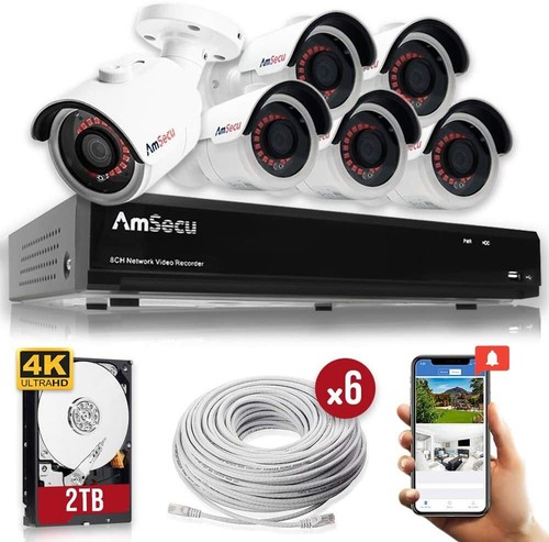 Amsecu 8ch sistema di - 8ch,
